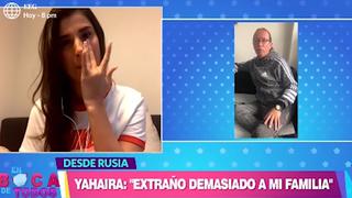 Yahaira Plasencia se emociona hasta las lágrimas al recibir sorpresa por parte de sus padres | VIDEO