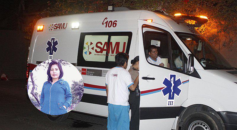 Ate: Balean a mujer en la puerta de su casa porque no se dejó robar su cartera 