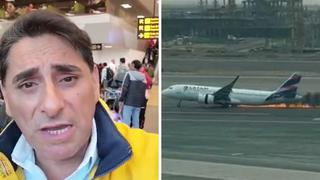 Carlos Álvarez presenció terrible accidente en aeropuerto Jorge Chávez: “Esto se tiene que investigar”