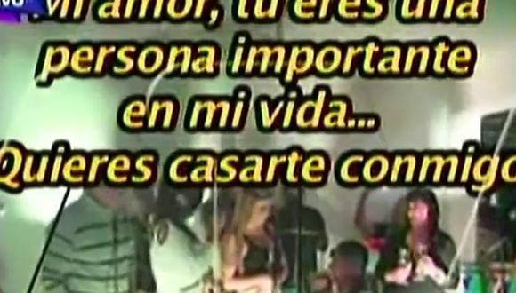 Jefferson Farfán: 'Churrito' Hinostroza le pidió matrimonio a Yahaira Plasencia [VIDEO] 