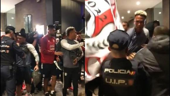 ¿Qué generó la pelea entre la selección peruana y la Policía de España?