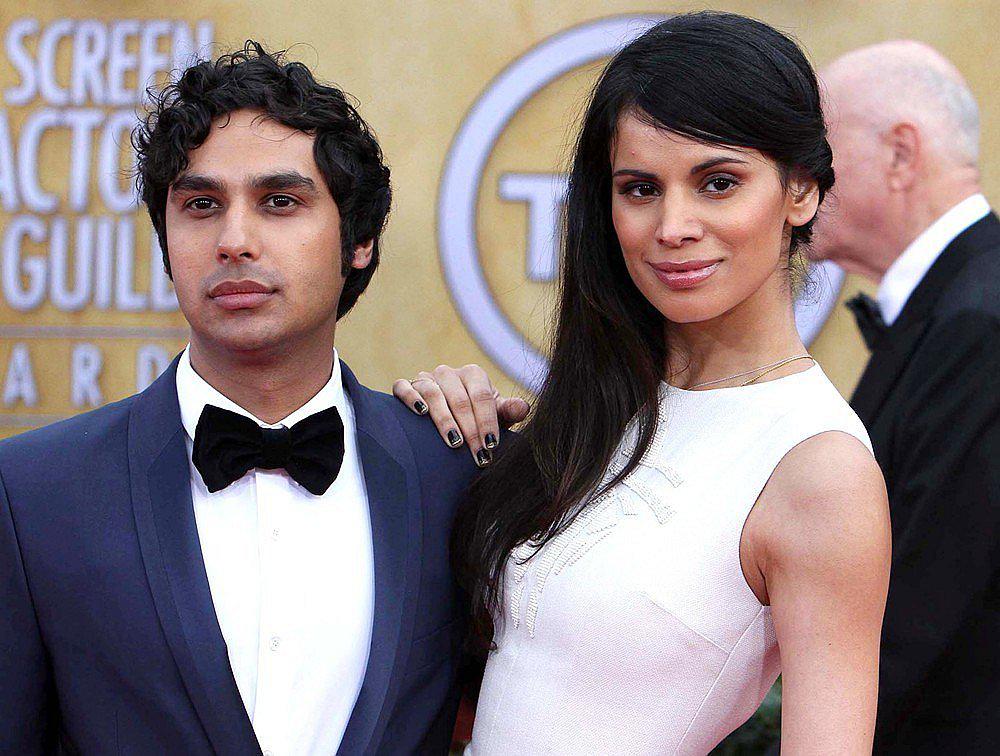 Kunal Nayyar, Raj de "Big Bang Theory", habla de su esposa y la serie 