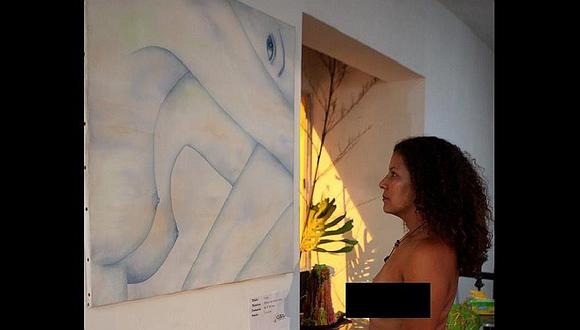 ​Colombia: Asistentes se desnudan en exposición de arte