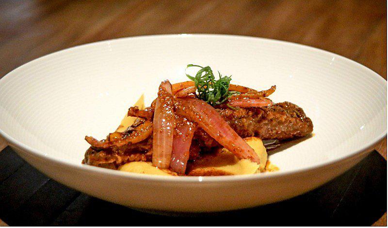 Navidad: Escabeche de caballa con puré de camote