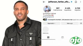 Jefferson Farrfán habría cerrado su cuenta de ‘Instagram’ ante ola de críticas