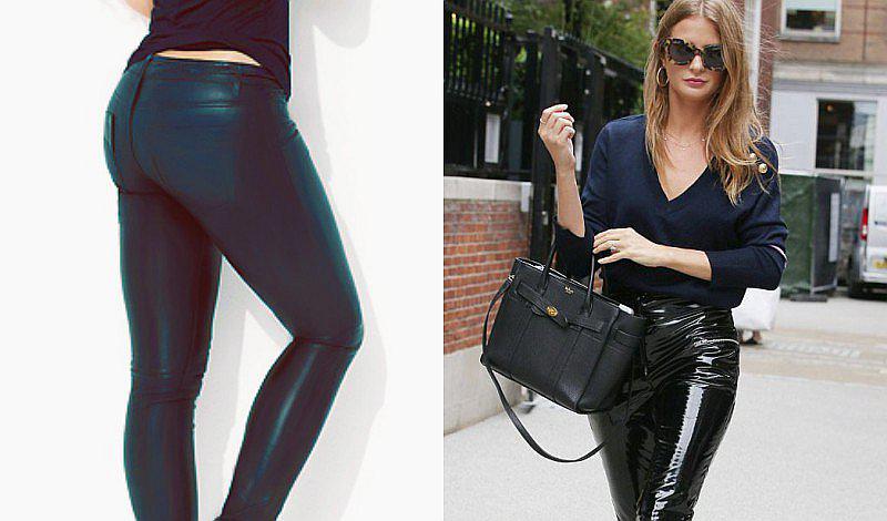 8 reglas de oro para usar pantalones de látex