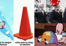 Carlos Tubino: los memes tras sufrir ataque con cono de tránsito | FOTOS