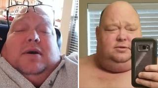  Hombre inspira a bajar de peso al perder 90 kilos en un año (VIDEO)
