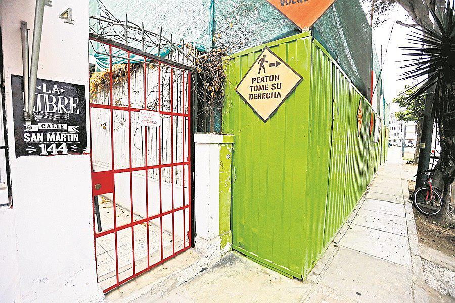 Constructora daña local contiguo y Barranco toma esta decisión