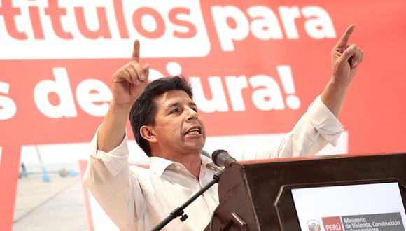 Pedro Castillo felicitó a los congresistas que no respaldaron su vacancia. (Foto: Presidencia)