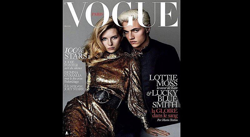 Kate Moss: Su hermana mejor, Lottie Moss, asalta la portada de "Vogue"