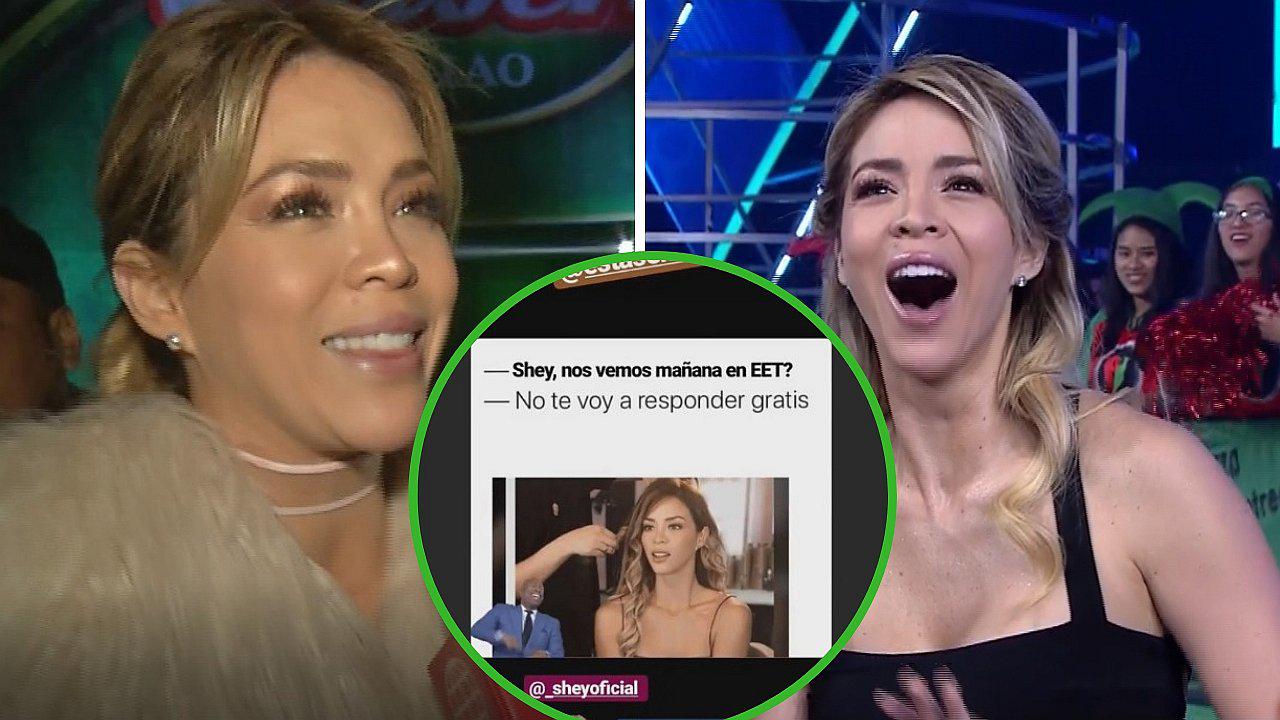 Sheyla Rojas se "ríe" de los memes que cibernautas realizaron (FOTOS) 