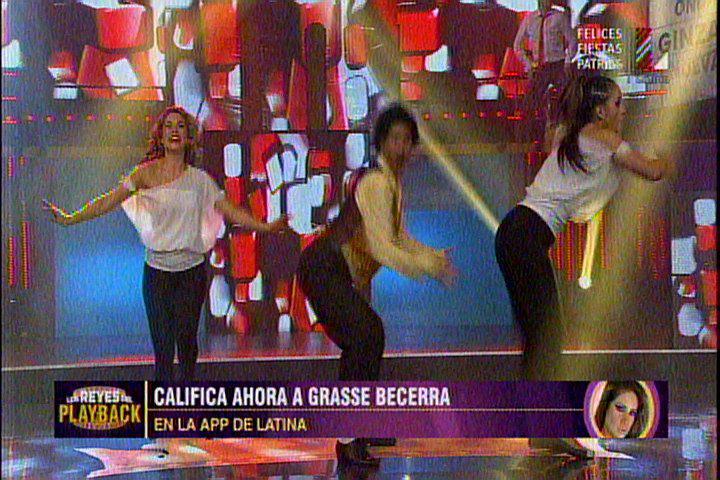 Los Reyes del Playback: Grasse Becerra 'saca roncha' con imitación de Guajaja 