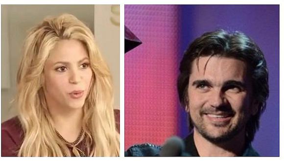 ​Juanes se inspira y dedica post a Shakira pero nunca esperó la respuesta de ella