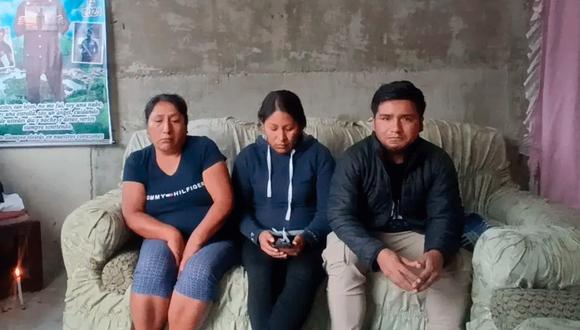 Los familiares de Alan Taypecahuana Valenzuela, una de las víctimas mortales del atentado en la minera Poderosa, exigieron a las autoridades agilizar las investigaciones . (Fuente: RPP)