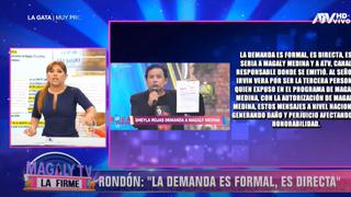 Magaly llama “don nadie” a Rondón: “¿Cómo no la defendiste de América Televisión cuando la sacaron?”