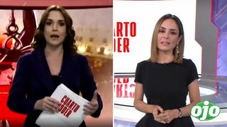 “Ella no ha renunciado, volverá”: Melissa Peschiera reemplaza de Mávila Huertas en Cuarto Poder