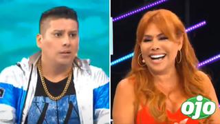 Luisito Caycho muestra su título y Magaly lo ‘trolea’ EN VIVO: “De pirañita a chef”