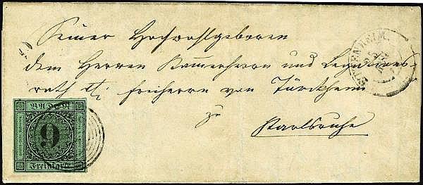 ​Paga 1,26 millones de euros por una rareza filatélica de 1851