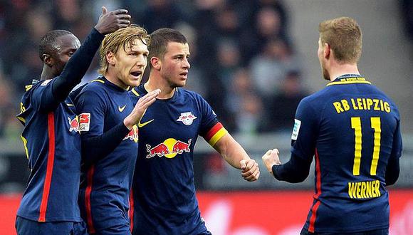 Bundesliga: Leipzig gana 2-1 en Mönchengladbach y acecha al Bayern 