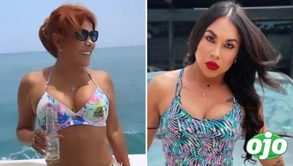 Cibernautas comparan a Magaly Medina en bikini con 'Dayanita': "Igualitas" | Imagen compuesta 'Ojo'