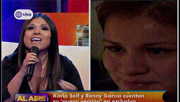 Tula Rodríguez pierde los papeles con Ronny García: Debes estar pudriéndote en la cárcel 