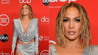 American Music Awards: Jennifer Lopez y su atrevido look en la alfombra roja 