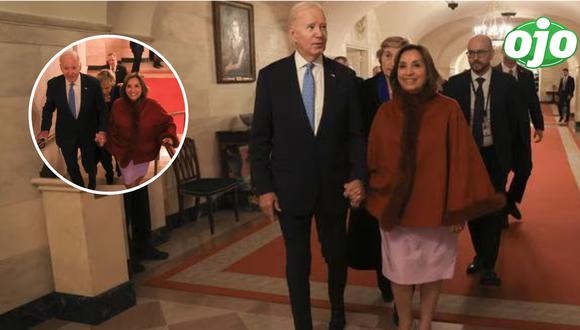 Dina Boluarte y Joe Biden en la Casa Blanca