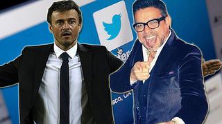 Twitter: insultan al cantante Luis Enrique, al confundirlo con el del Barça