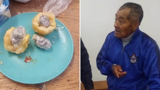 Abuelito intentó ingresar marihuana camuflada en papas rellenas al penal