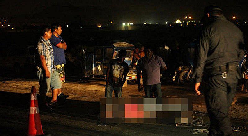Lurín: pareja de esposos mueren atropellados en la Panamericana Sur (VIDEO)