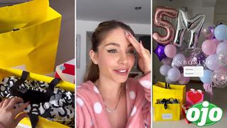Los lujosos regalos que recibió Flavia Laos por superar los 5 millones de seguidores en Instagram | VIDEO