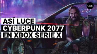 Cyberpunk 2077 lanza gameplay oficial en Xbox Serie X