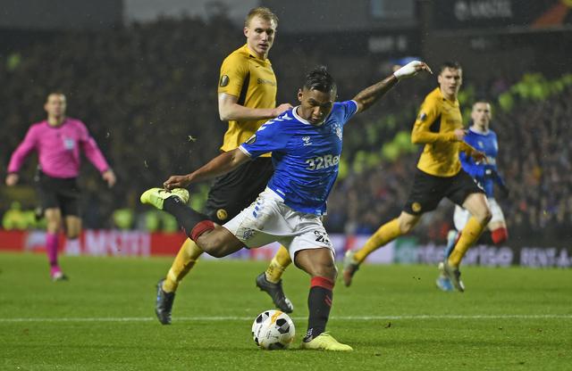 Alfredo Morelos - 39 goles en 55 partidos / 38 goles con Rangers y 1 con Colombia (Foto: AFP)