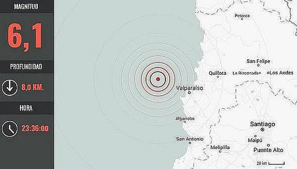 Chile en la alerta tras nuevo sismo de 6 grados