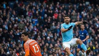 ​Sergio Agüero estará dos semanas de baja por una lesión de rodilla