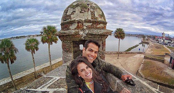 Ernesto Jiménez viajó a EEUU junto a su novia [FOTOS]