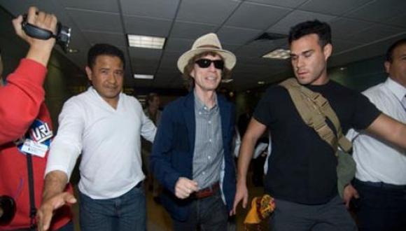 Mick Jagger viaja a Cusco