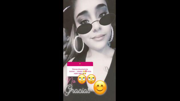 Gianella Ydoña respondió sobre posible divorcio con Josimar. (Imagen: Instagram)