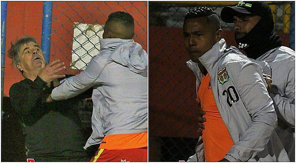 ​Futbolista le da de alma a su entrenador y niega que sea una agresión