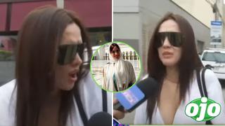 Rosángela ‘cuadra’ a reportero cuando le recuerda su viaje a Dubái: “Es mi problema” 