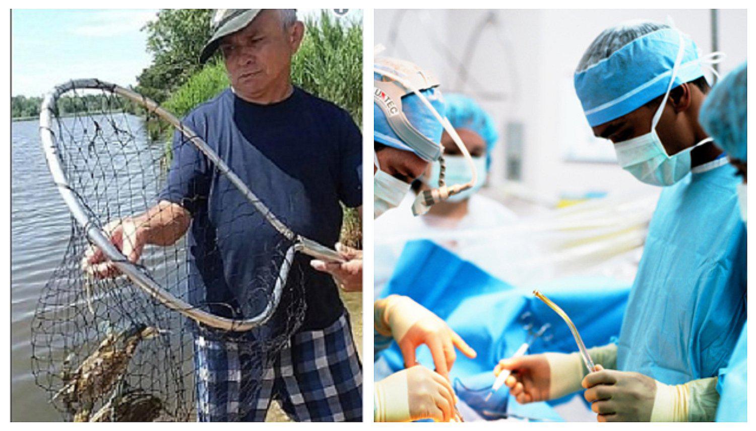 Hombre adquiere bacteria al pescar y puede perder sus extremidades (FOTOS)