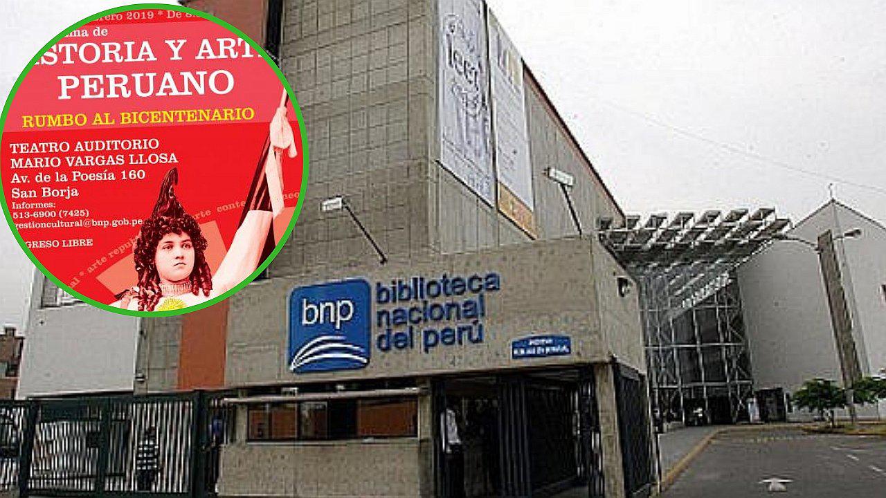 Ofrecen curso gratuito de Historia y Arte Peruano en la Biblioteca Nacional del Perú 