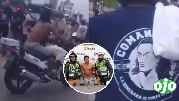Barrista robó moto de la PNP previo al partido contra Universitario