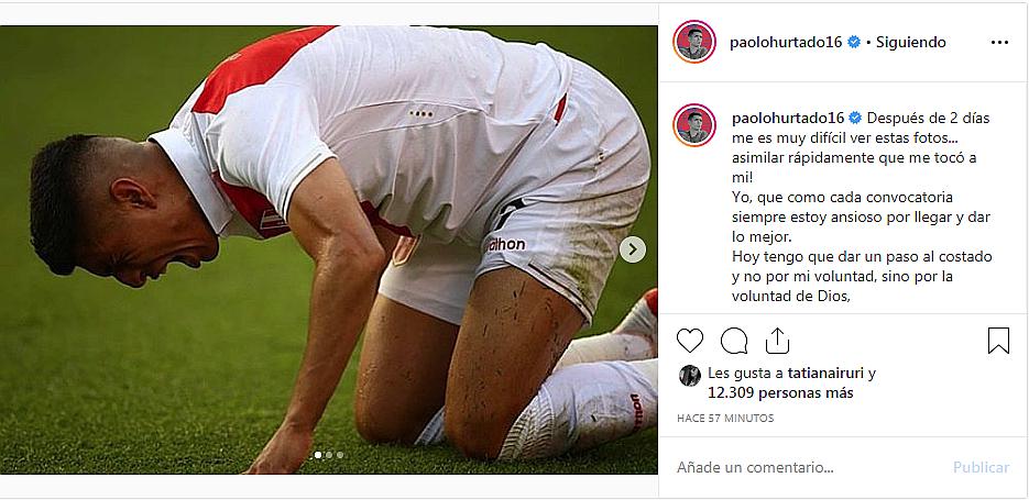 ​El triste mensaje de Paolo Hurtado tras abandonar la Selección Peruana por lesión │ VIDEO