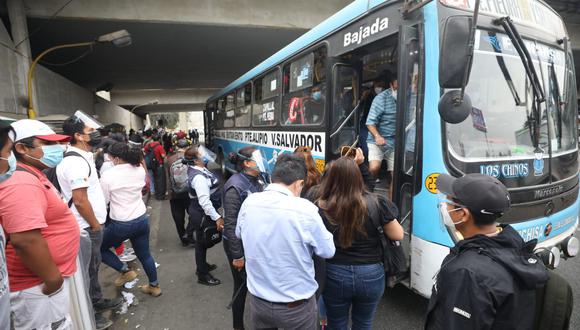 Anuncian paro de transportistas urbanos en Lima y Callao el próximo lunes 4 de julio. (Foto: Juan Ponce Valenzuela/GEC)