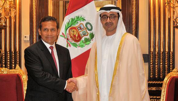 Ollanta Humala regresó a Lima tras gira por Medio Oriente