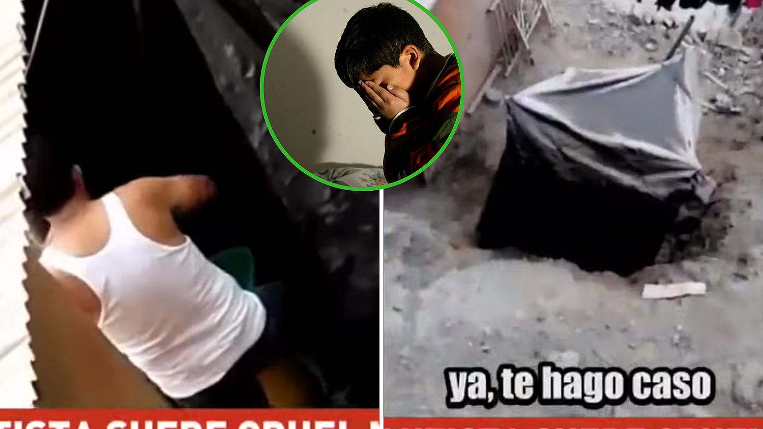 Padre golpea brutalmente a su hijo con habilidades diferentes y todo queda grabado│VIDEO