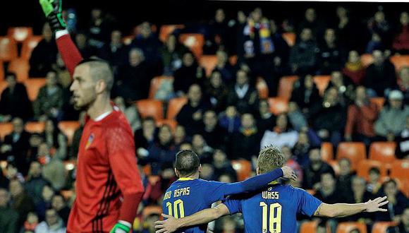 Copa del Rey: Celta golea al Valencia 1-4 y casi define la llave