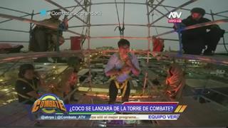 Combate: Coco Maggio cumple reto y se lanza de una torre [FOTOS]